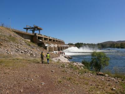 Kununurra Diversion Dam. Photo courtesy of Arinex, photographer: Ben Broady