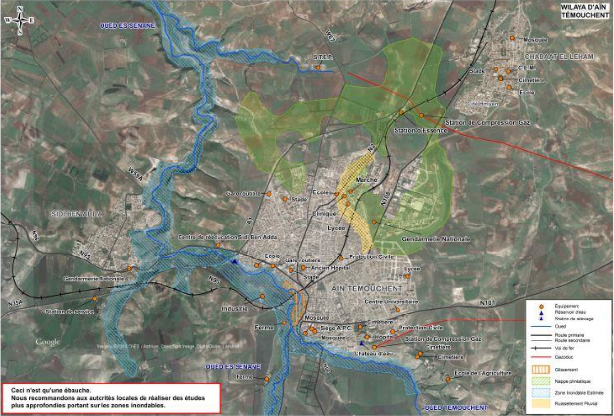 Estrategia para la lucha contra inundaciones a nivel nacional (Argelia)