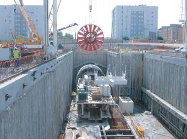 Auscultación durante la ampliación del Metro de Madrid. Prolongación de la Línea 7 y construcción de Metroeste (España)