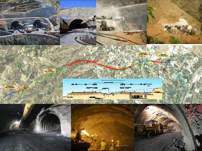 Control and monitoring of the construction for the A-7 Mediterranean motorway. Almuñécar (Taramay) – Salobreña (Lobres) and connection with the A-44 motorway. Granada (Spain)