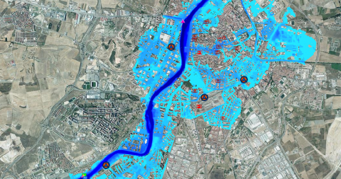 OFITECO signs a contract with the Duero River Basin Authority for the review and implementation of alert thresholds in the integrated SAIH-ROEA network